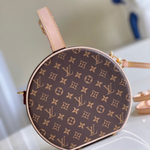 Louis Vuitton Petite Boite Chapeau Monogram Replica Handbags 17.5cm