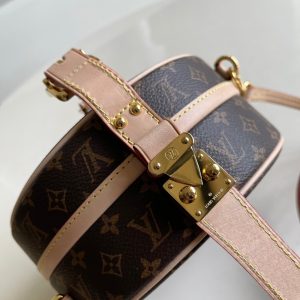 Louis Vuitton Petite Boite Chapeau Monogram Replica Handbags 17.5cm