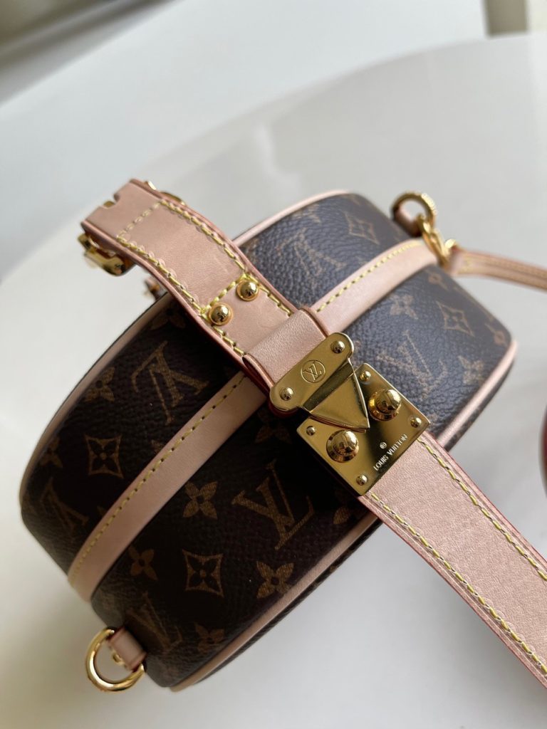 Louis Vuitton Petite Boite Chapeau Monogram Replica Handbags 17.5cm