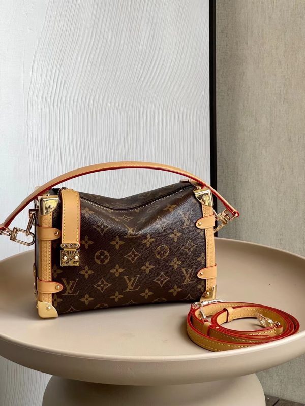 Louis Vuitton Side Trunk Monogram Replica Handbags 21cm