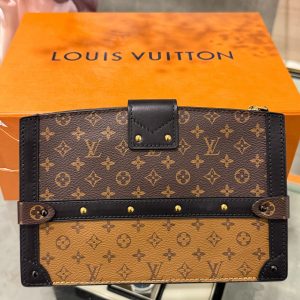 Louis Vuitton Trunk Clutch Monogram Replica Handbags 20cm