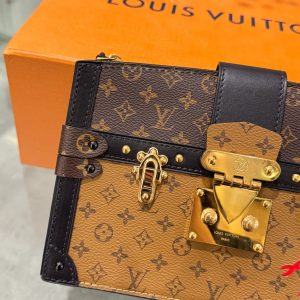 Louis Vuitton Trunk Clutch Monogram Replica Handbags 20cm
