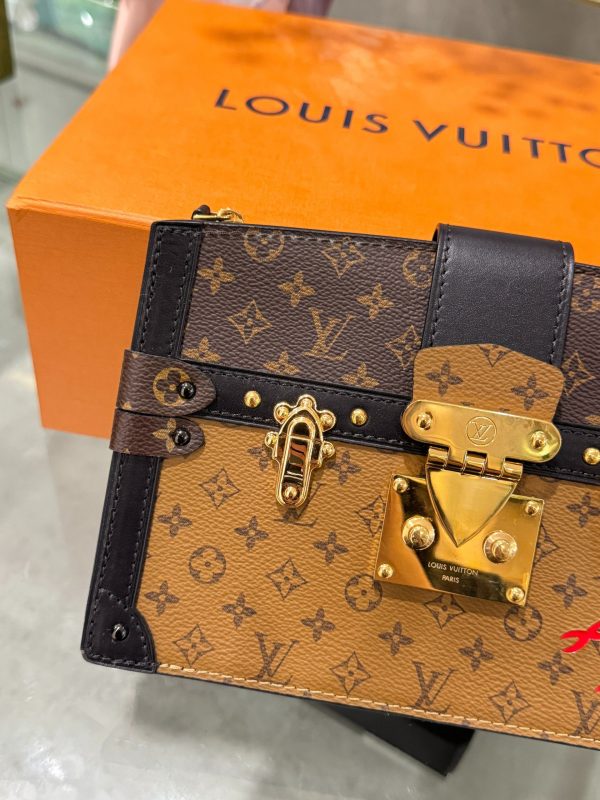 Louis Vuitton Trunk Clutch Monogram Replica Handbags 20cm