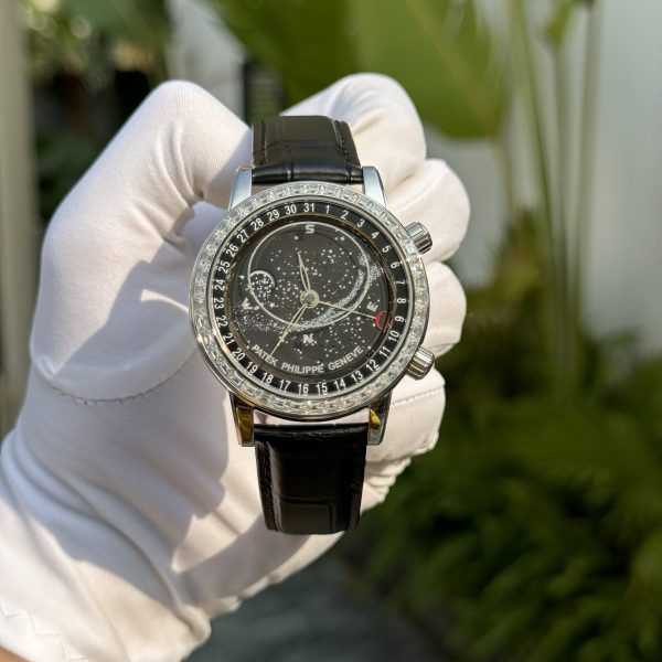 Patek Philippe Replica Watch Grand Complications 5104G Black Color 44mm (5)