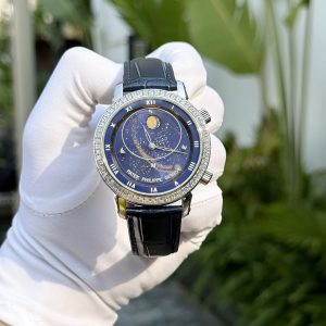 Patek Philippe Replica Watches Grand Complications 5104G Blue 44mm (7)