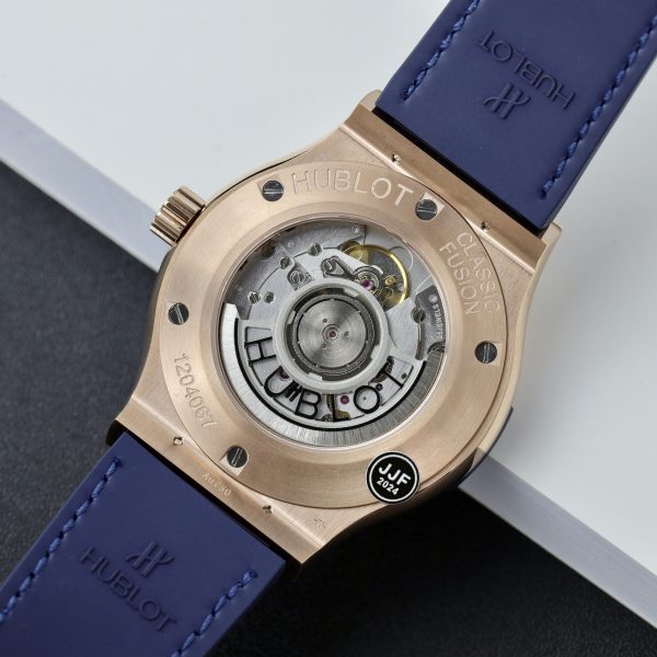 Hublot Replica 11 Watch Classic Fusion King Gold Blue Dial JJF 2024 38mm