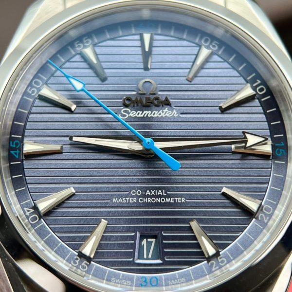 Omega Best Replica Seamaster Aqua Terra Blue Dial VS Factory (1)