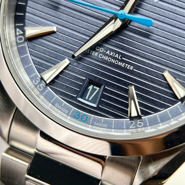 Omega Best Replica Seamaster Aqua Terra Blue Dial VS Factory (1)