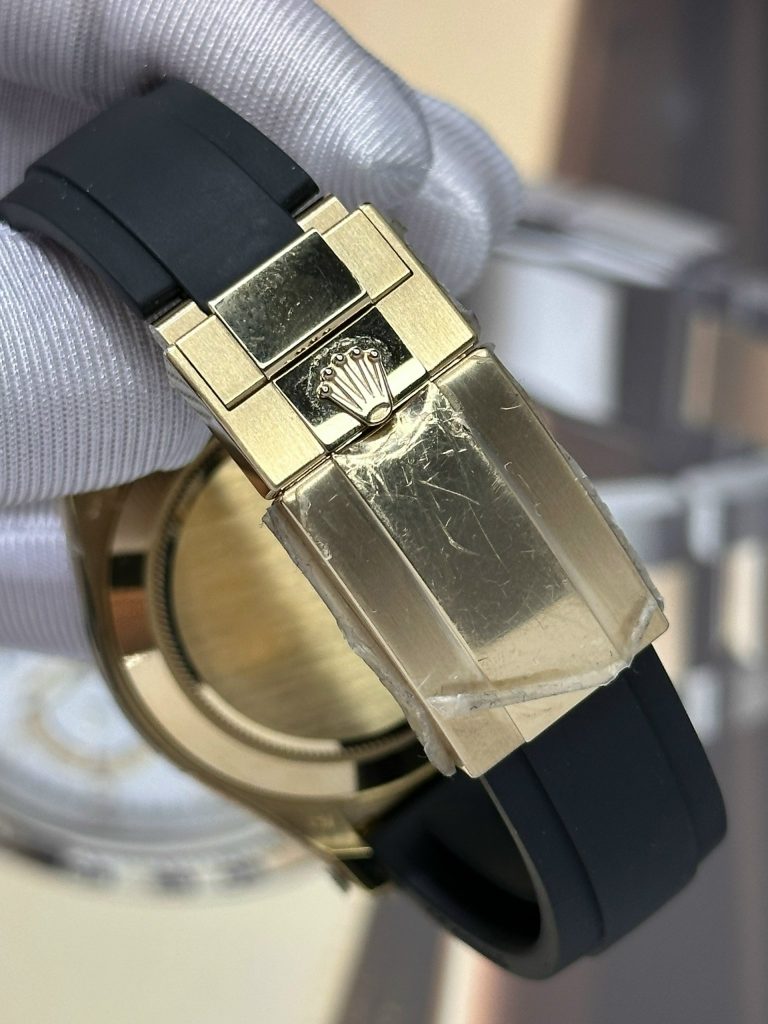 Rolex Cosmograph Daytona Replica Watches Meteorite Dial Rubber Band 40mm (2)