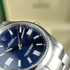 Rolex Oyster Perpetual 124300 Blue Dial Replica Watches Clean Factory 41mm (1)