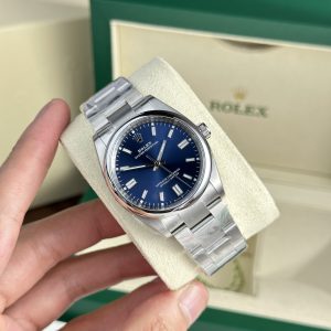 Rolex Oyster Perpetual 126000 Dial Blue Best Replica Watches Clean Factory 36mm (2)