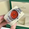 Rolex Oyster Perpetual 126000 Dial Red Replica Watches Clean Factory 36mm (2)