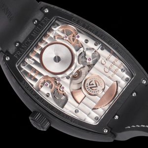 Franck Muller Grand Central Tourbillon Carbon Best Replica Watch 45mm (1)