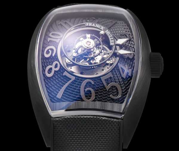 Franck Muller Grand Central Tourbillon Carbon Best Replica Watch 45mm (1)