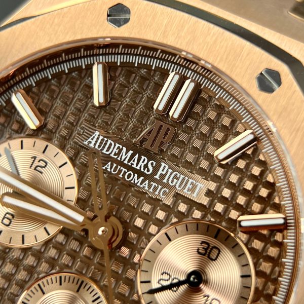 Audemars Piguet Best Replica Watch Royal Oak 26331OR Chocolate Dial ZF Factory 41mm (9)