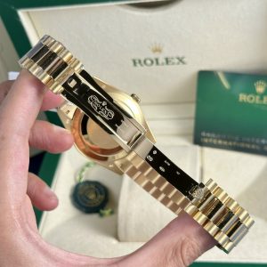 Fake Rolex Watch Day-Date 228238 18K Yellow Gold Wrapped 178 Grams GMF 40mm (11)