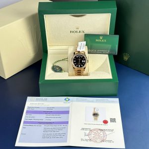 Replica Rolex Watch 18K Gold Wrapped Day-Date 228235 178 Grams GMF 40mm (6)