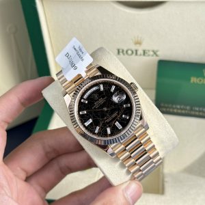 Replica Rolex Watch 18K Gold Wrapped Day-Date 228235 178 Grams GMF 40mm (6)