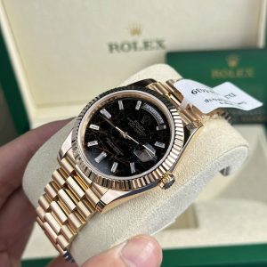 Replica Rolex Watch 18K Gold Wrapped Day-Date 228235 178 Grams GMF 40mm (6)