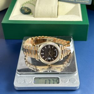 Replica Rolex Watch Day-Date 228235 18K Gold Wrapped 178 Grams GMF 40mm (3)