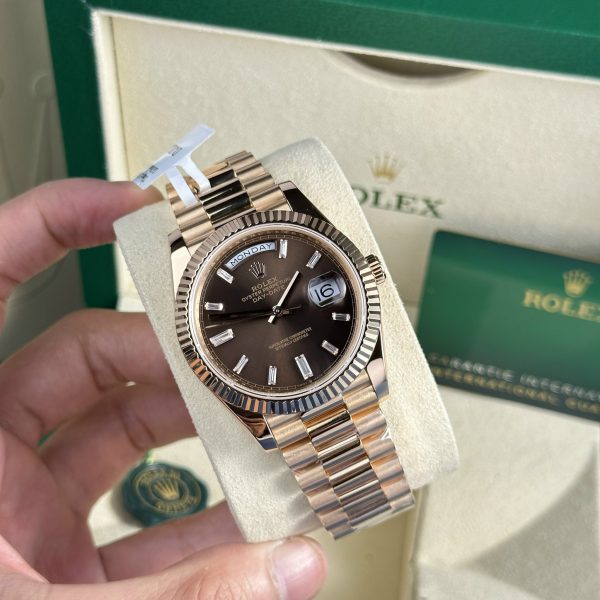 Replica Rolex Watch Day-Date 228235 18K Gold Wrapped 178 Grams GMF 40mm (4)