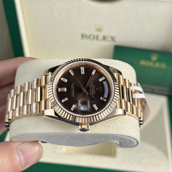 Replica Rolex Watch Day-Date 228235 18K Gold Wrapped 178 Grams GMF 40mm (8)