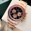 Rolex Daytona Rainbow 116595 Best Replica Watch Noob Factory 40mm (4)