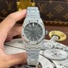 Đồng Hồ Audemars Piguet Rep11 Royal Oak 15410 Frosted Mặt Xám Nhà Máy APS 41mm