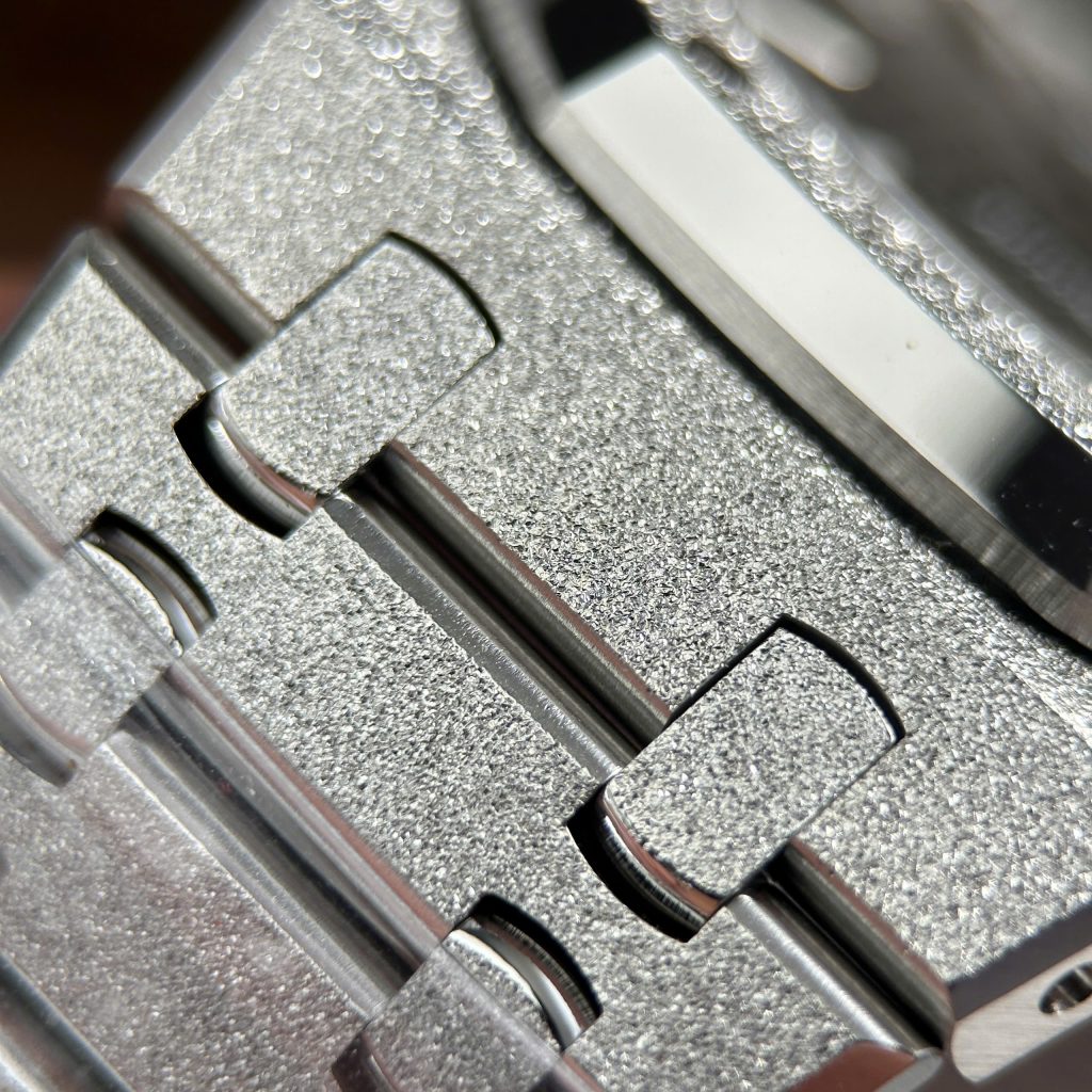 Đồng Hồ Audemars Piguet Rep11 Royal Oak 15410 Frosted Mặt Xám Nhà Máy APS 41mm