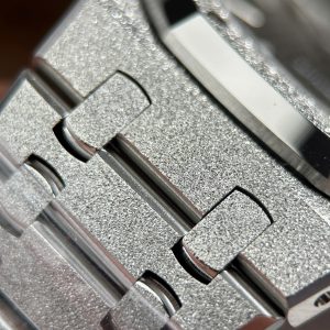 Đồng Hồ Audemars Piguet Rep11 Royal Oak 15410 Frosted Mặt Xám Nhà Máy APS 41mm