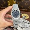Đồng Hồ Audemars Piguet Rep11 Royal Oak 15410 Frosted Mặt Xanh Than Nhà Máy APS 41mm