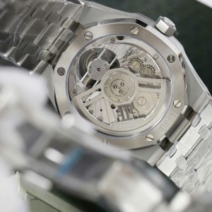 Đồng Hồ Audemars Piguet Rep11 Royal Oak Selfwinding Flying Tourbillon 26730BC Mặt Xám Đính Đá Baguette 41mm