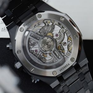 Đồng Hồ Audemars Piguet Royal Oak Chronograph 26240 Vỏ Gốm Mặt Xanh Than Replica 11 Nhà Máy APS 41mm