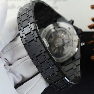 Đồng Hồ Audemars Piguet Royal Oak Chronograph 26240 Vỏ Gốm Mặt Xanh Than Replica 11 Nhà Máy APS 41mm