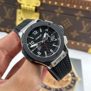 Đồng Hồ Hublot Big Bang 20th Anniversary Chế Tác Viền Gốm Đen Nhà Máy BBA 43mm