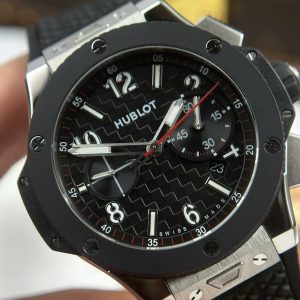 Đồng Hồ Hublot Big Bang 20th Anniversary Chế Tác Viền Gốm Đen Nhà Máy BBA 43mm