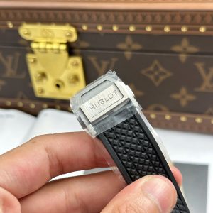 Đồng Hồ Hublot Big Bang 20th Anniversary Chế Tác Viền Gốm Đen Nhà Máy BBA 43mm