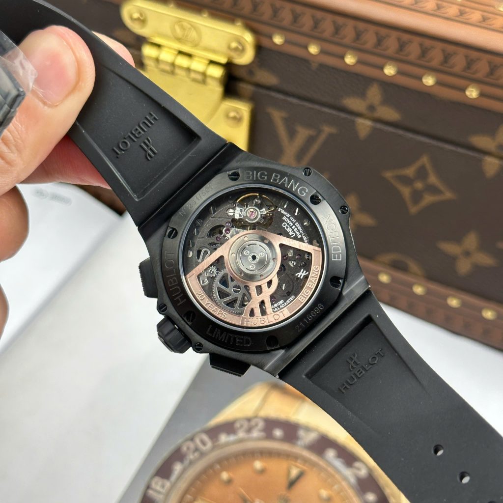Đồng Hồ Hublot Big Bang 20th Anniversary Chronograph Nam Chế tác Ceramic Xưởng BBA 43mm
