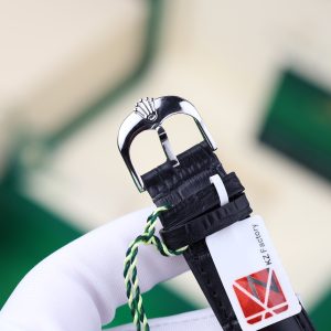 Đồng Hồ Rolex Cellini Dual Time 50525 Replica 11 Mặt Bạc Dây Da Nhà Máy KZ 39mm