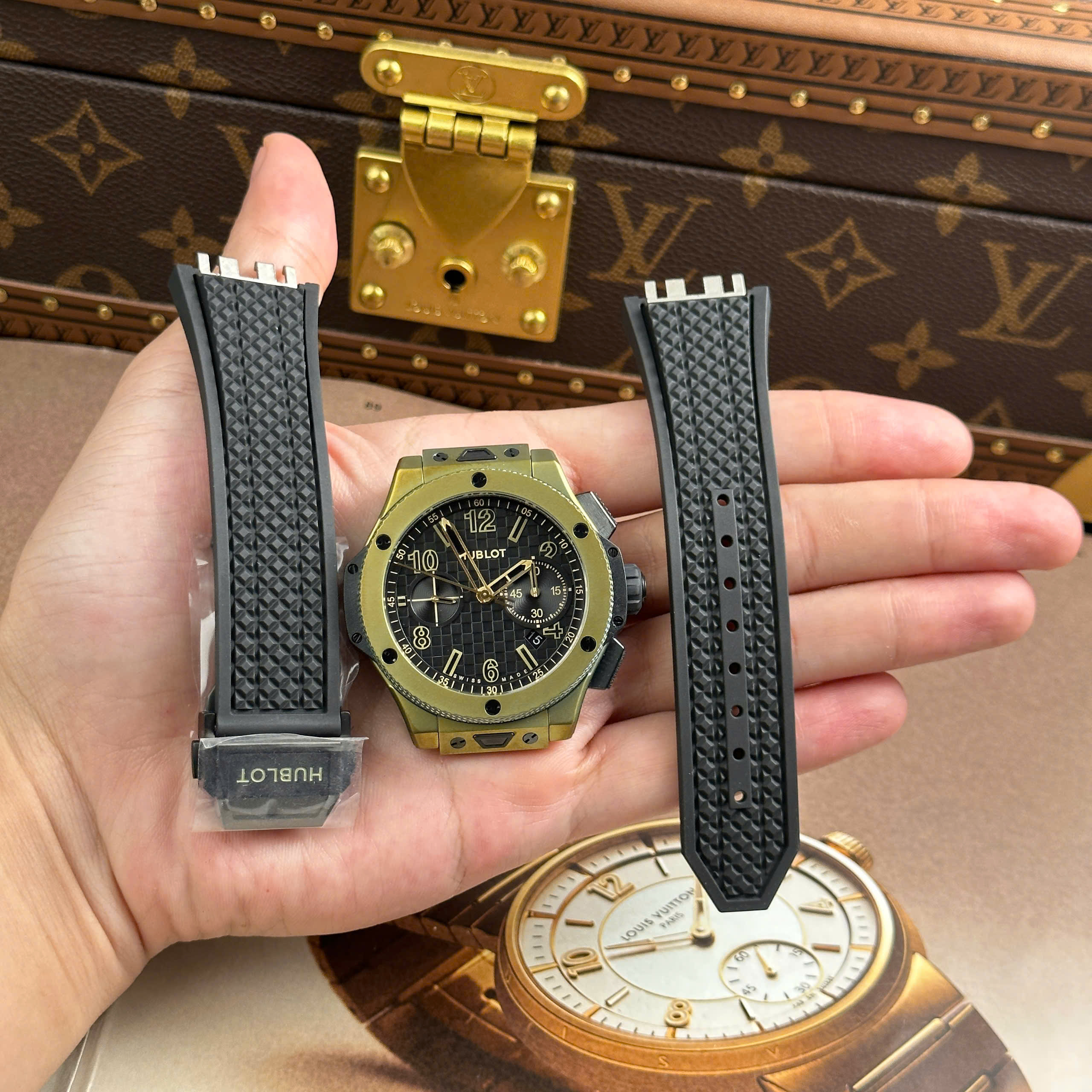 Đồng hồ Hublot Nam Replica 11 Big Bang 20th Anniversary nhà máy BBA 43mm (5) Đồng hồ Hublot Nam Replica 11 Big Bang 20th Anniversary nhà máy BBA 43mm