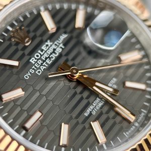 Đồng hồ Rolex Datejust 126231 Chế Tác Mặt Số Xếp Gạch Xám Xưởng VSF 36mm