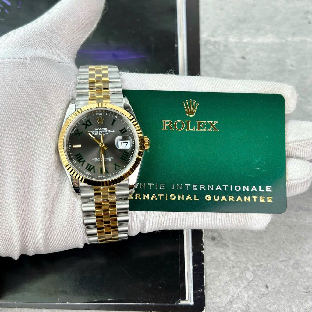 Đồng hồ Rolex Datejust 126233 Mặt Wimbledon Replica 11 Nhà Máy VSF 36mm