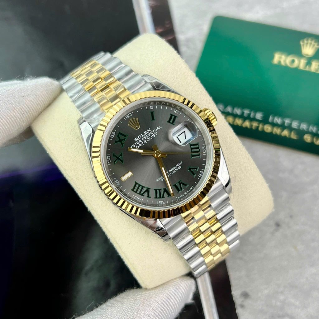 Đồng hồ Rolex Datejust 126233 Mặt Wimbledon Replica 11 Nhà Máy VSF 36mm