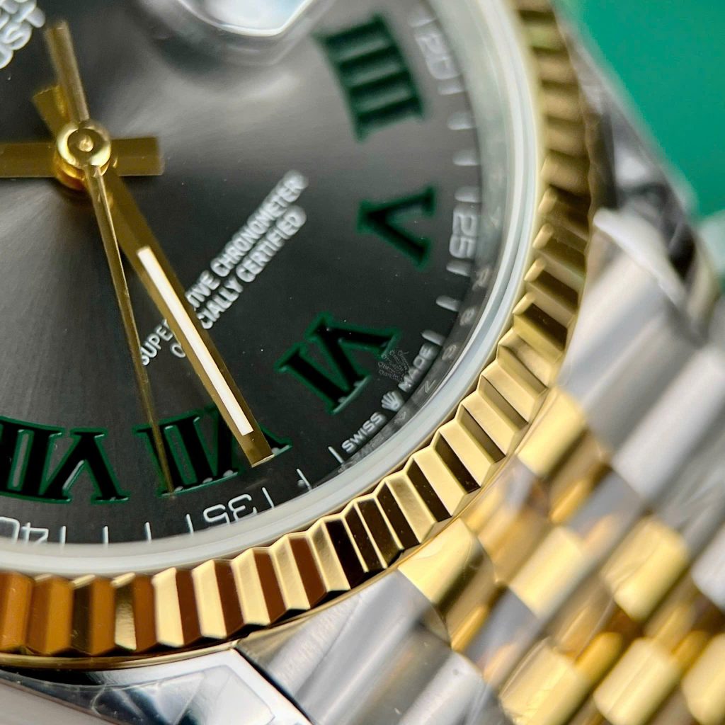 Đồng hồ Rolex Datejust 126233 Mặt Wimbledon Replica 11 Nhà Máy VSF 36mm