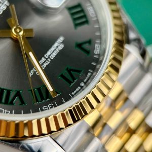 Đồng hồ Rolex Datejust 126233 Mặt Wimbledon Replica 11 Nhà Máy VSF 36mm