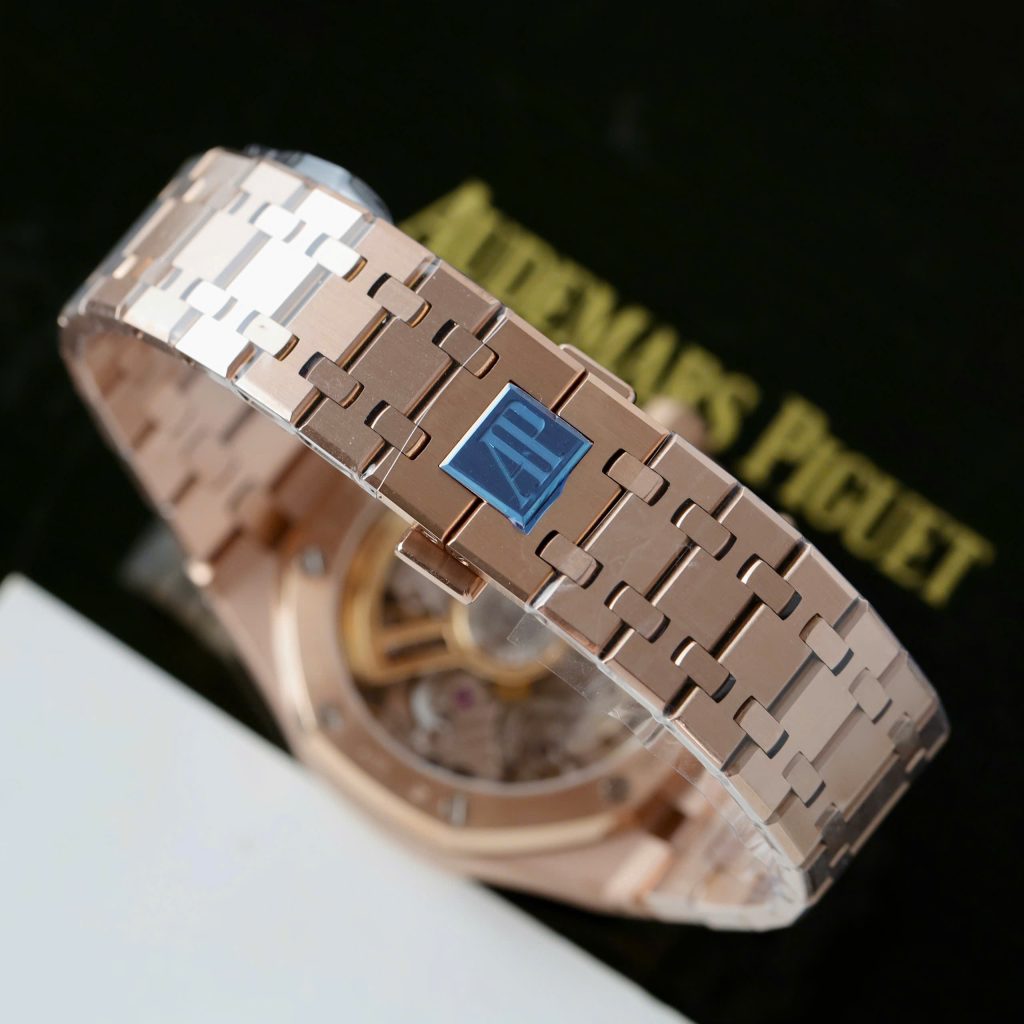 Đồng Hồ Audemars Piguet Chế Tác Royal Oak Chronograph 26240 Mặt Xanh Blue Nhà Máy APS 41mm