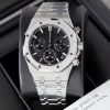 Đồng Hồ Audemars Piguet Replica 11 Royal Oak Chronograph 26240 Mặt Đen Nhà Máy APS 41mm