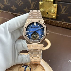 Đồng Hồ Audemars Piguet Replica 11 Royal Oak Flying Tourbillon 26730 Mặt Xanh Ombre 41mm