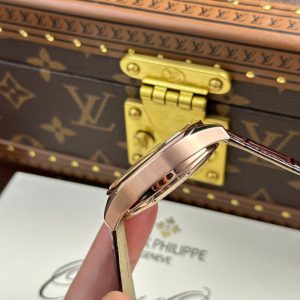 Đồng Hồ Cartier Drive Tourbillon Replica 11 Mặt Số Vân Guiloche Dây Da Nâu 41mm