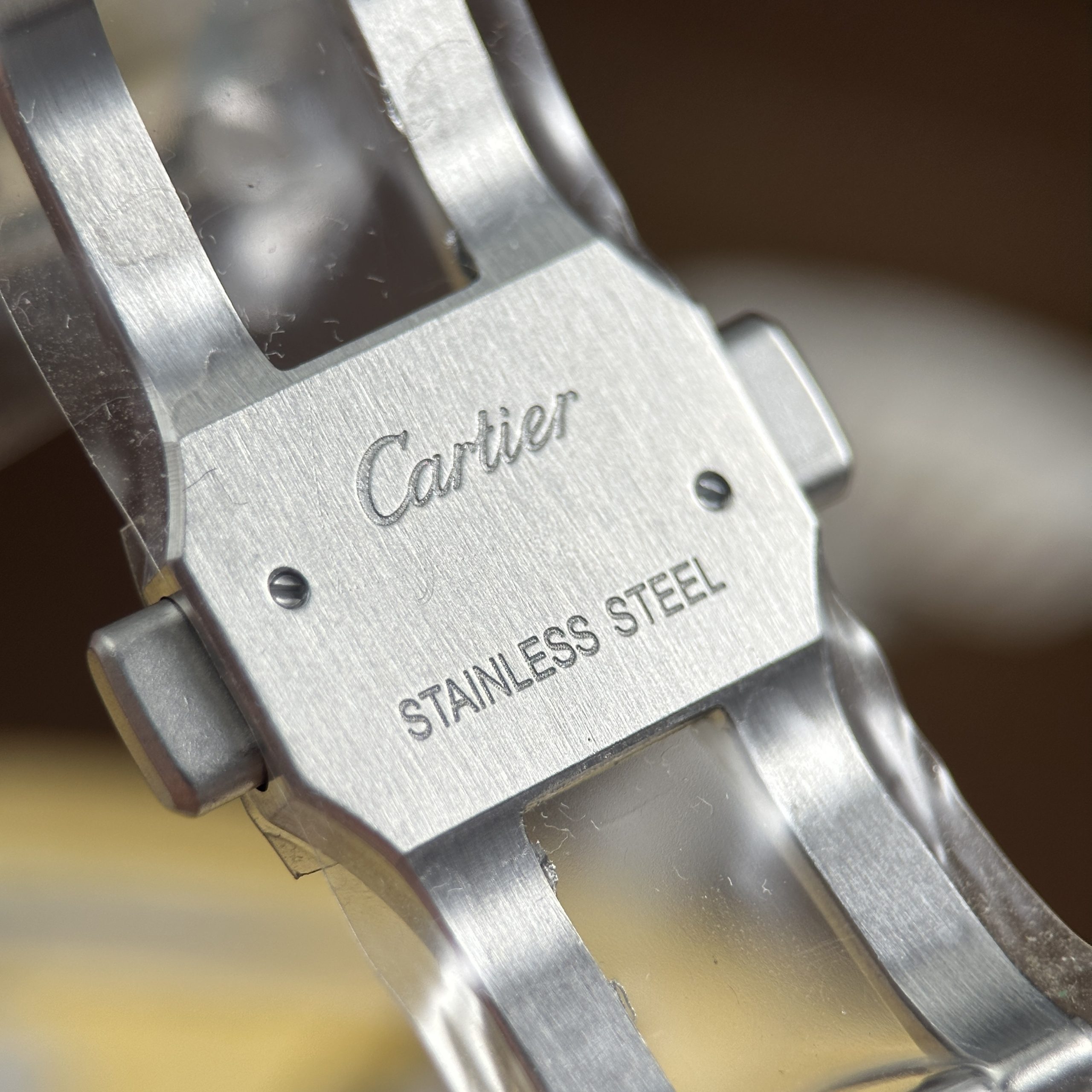 Đồng Hồ Cartier Santos de Cartier Skeleton Rep 11 Demi Mặt Xanh Lá Cây Nhà Máy MLF 39 (2) Đồng Hồ Cartier Santos de Cartier Skeleton Rep 11 Demi Mặt Xanh Lá Cây Nhà Máy MLF 39.8mm